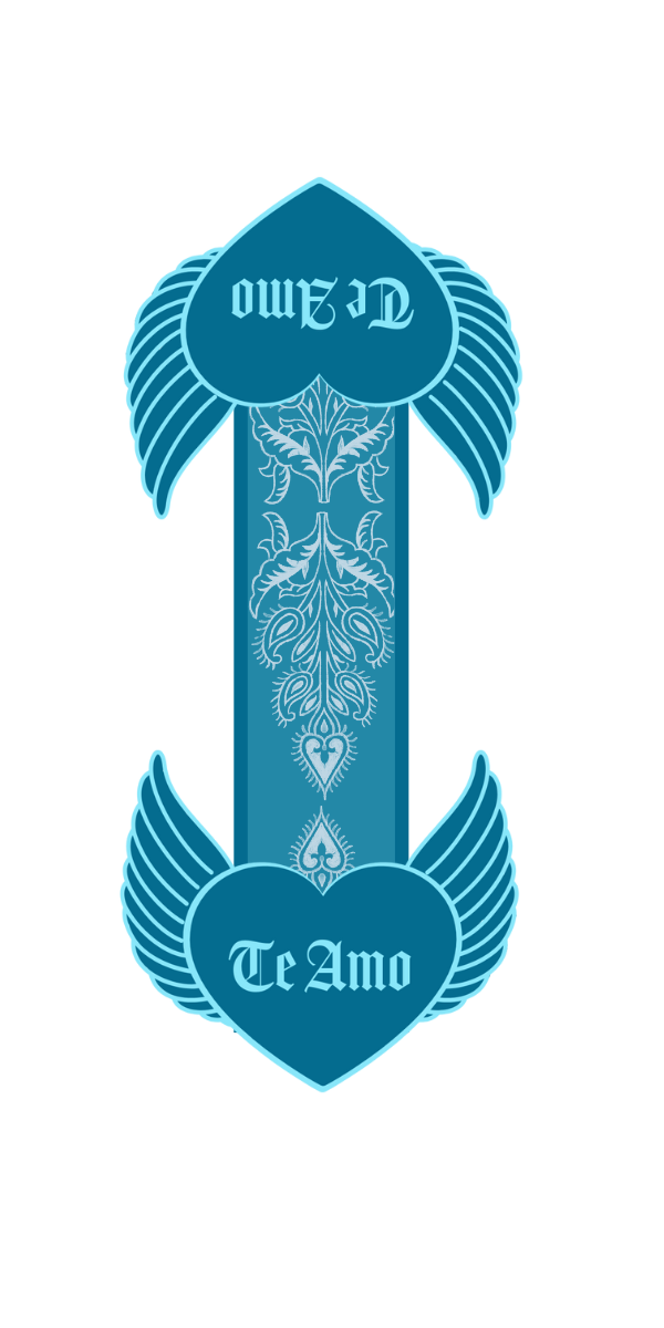 "Te Amo" Magnetic Bookmark