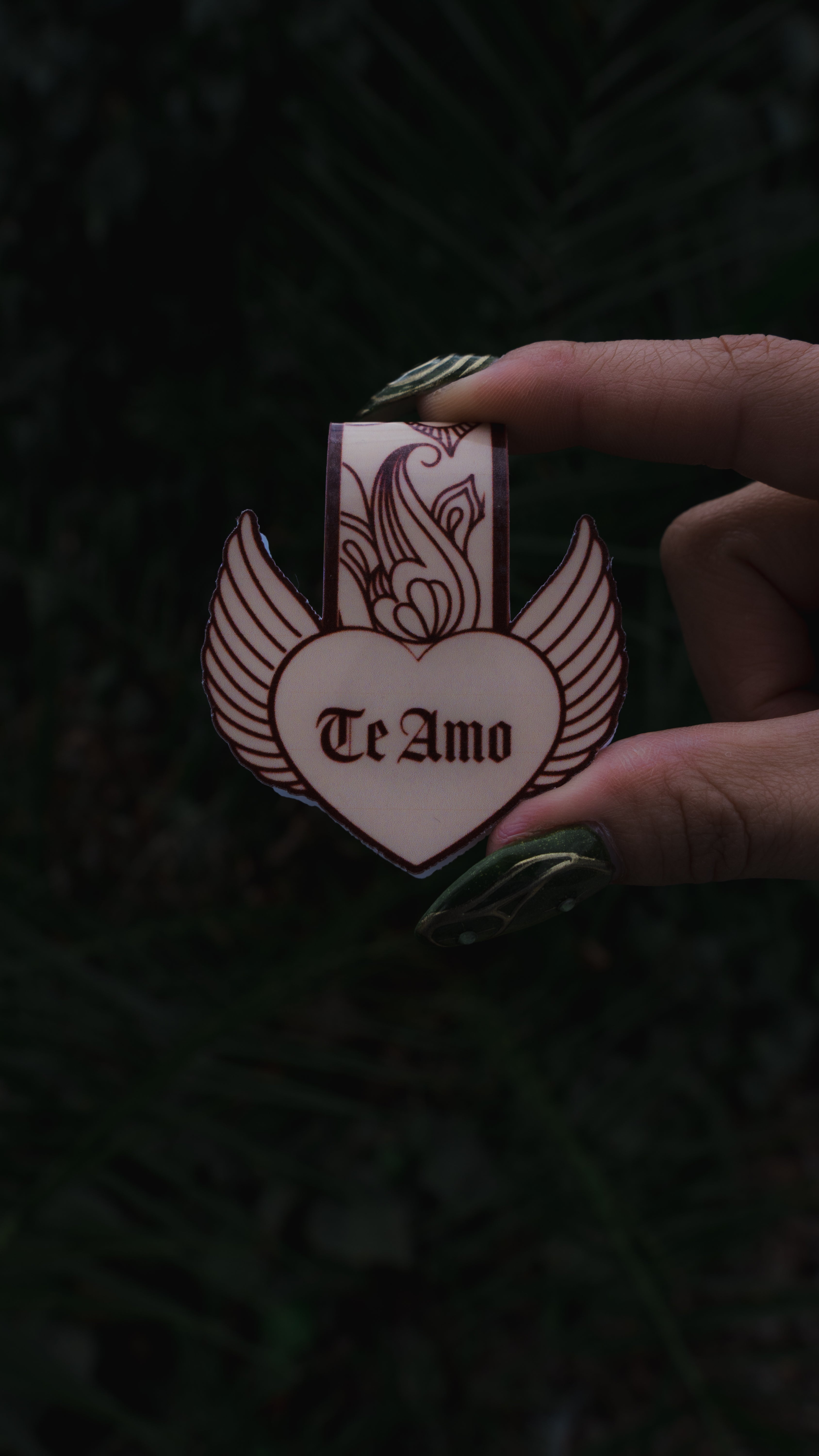 "Te Amo" Magnetic Bookmark