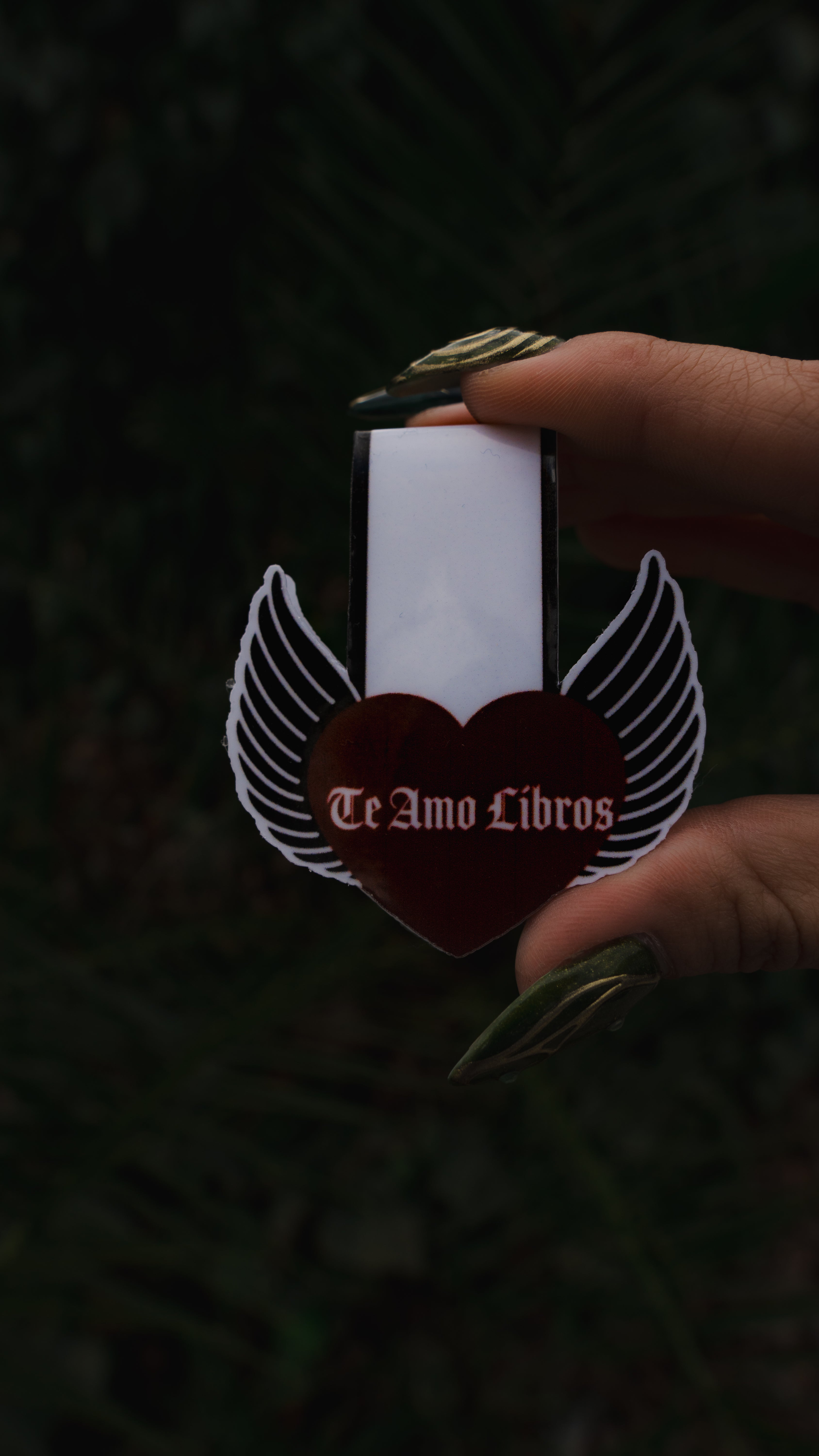 "Te Amo" Magnetic Bookmark