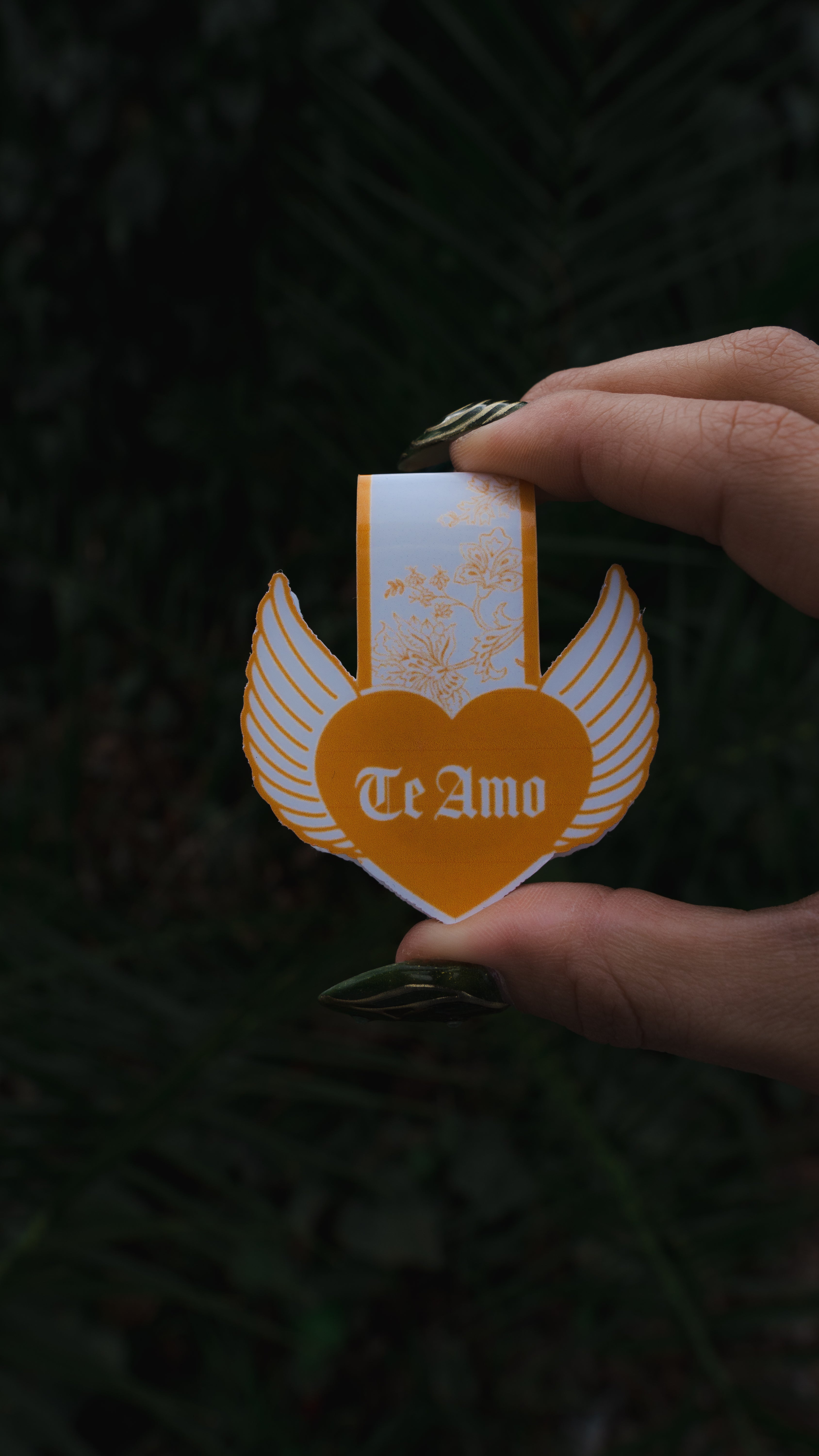 "Te Amo" Magnetic Bookmark