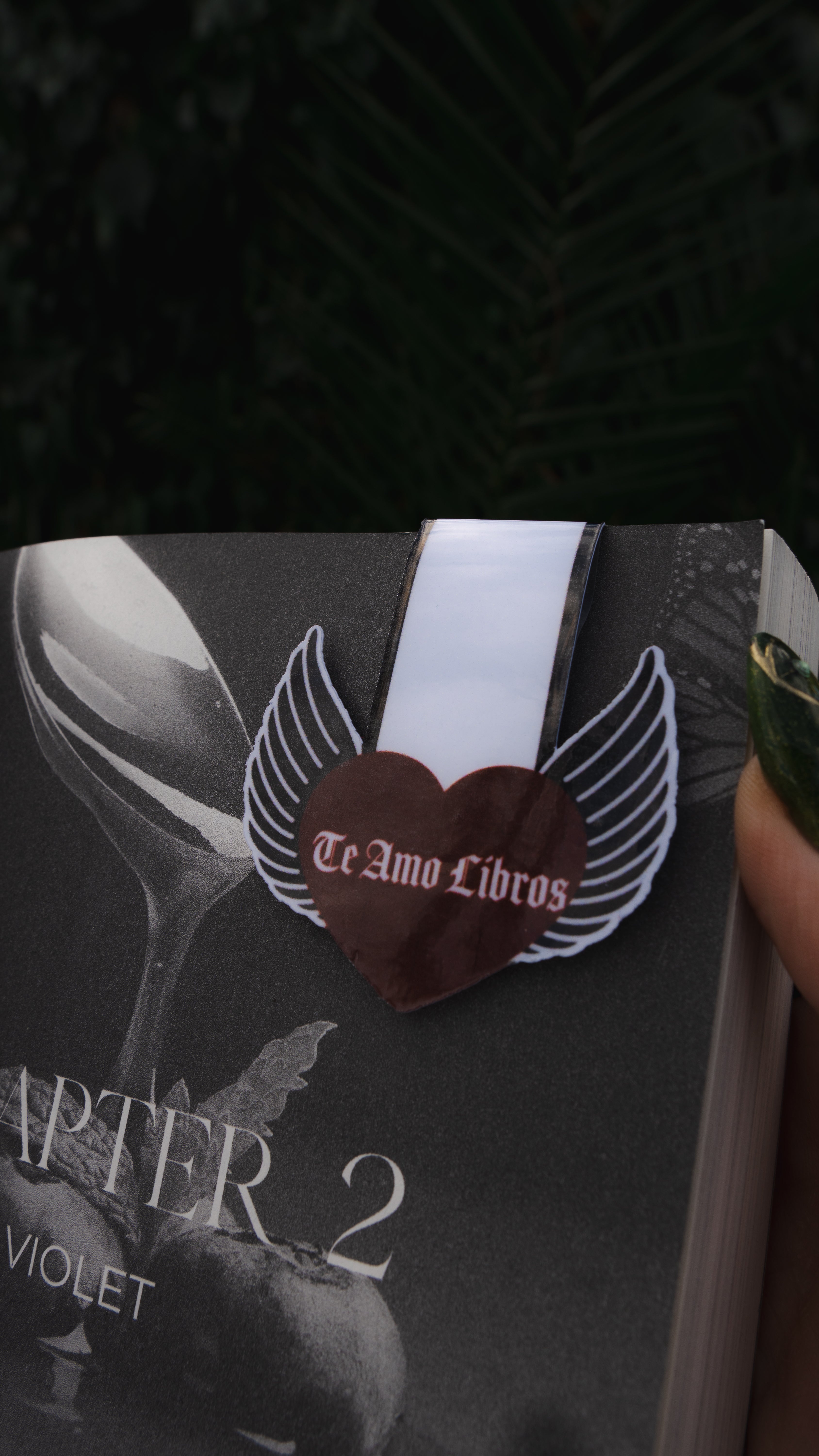 "Te Amo" Magnetic Bookmark