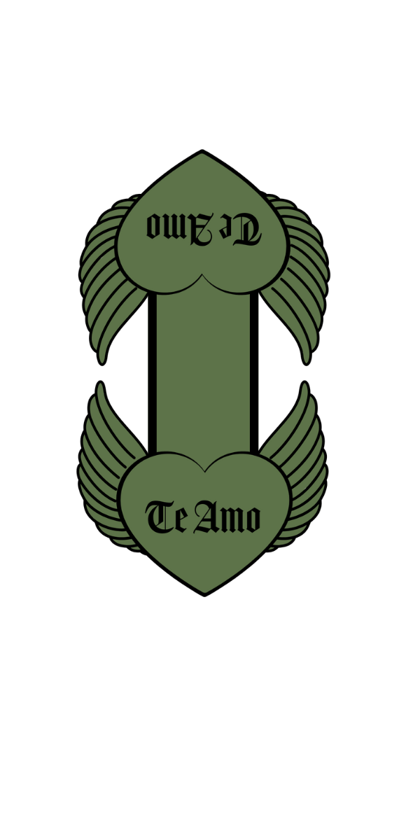 "Te Amo" Mini Magnetic Bookmark