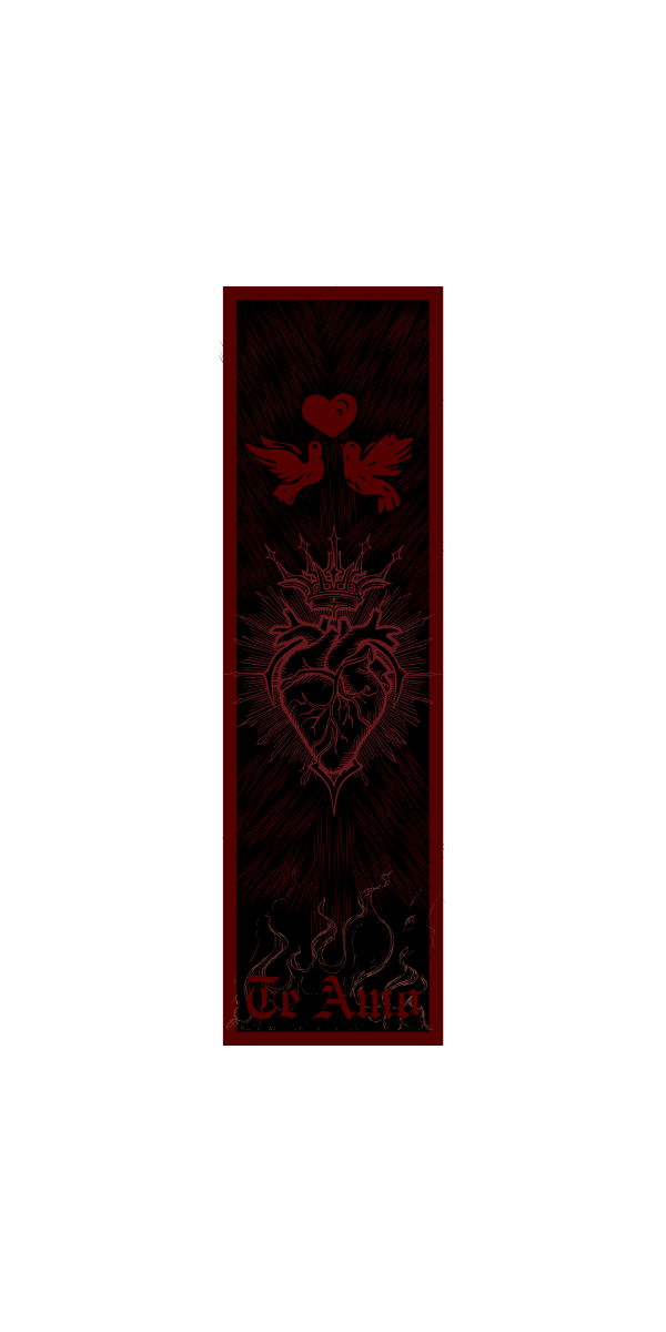 "Te Amo" Magnetic Bookmark